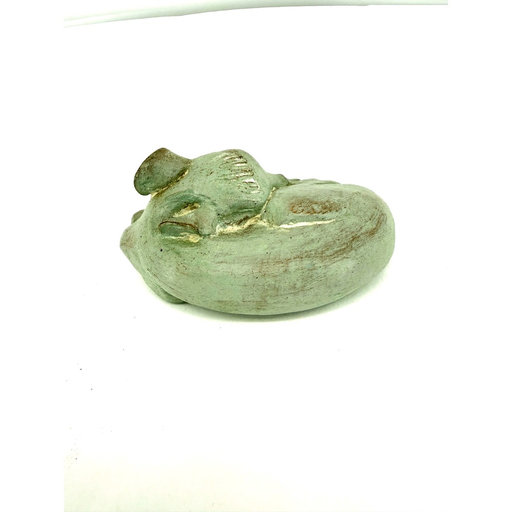 Vintage Isabel Bloom Concrete Fawn Sculpture Signed Deer Figurine Handmade‎ USA - Picture 3 of 6